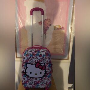 HEYS AMERICA UNISEX Sanrio HELLO KITTY SPINNER LUGGAGE PINK